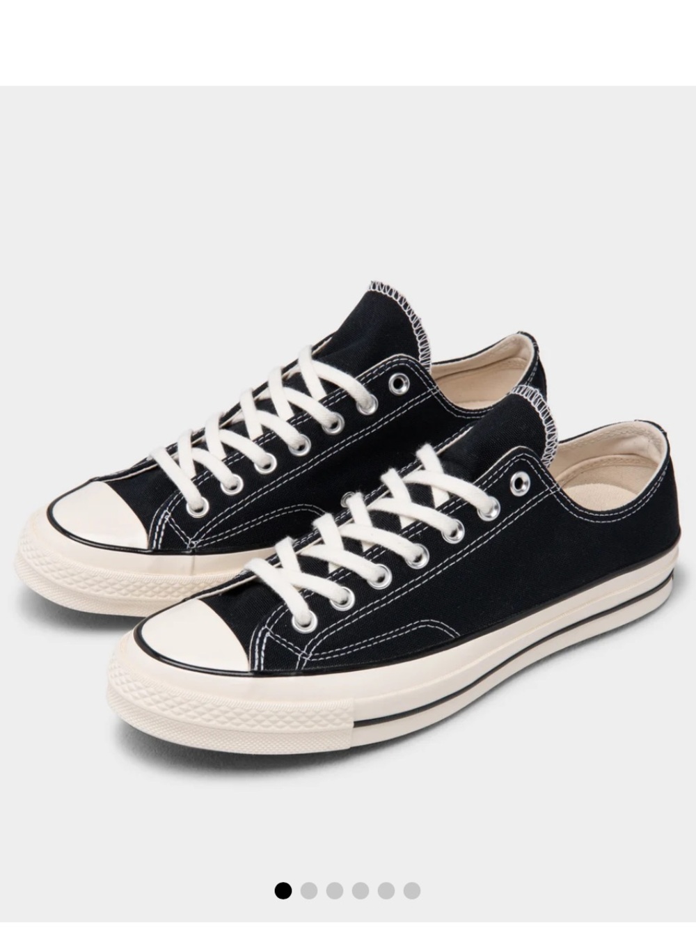 NEW Converse Chuck 70 Ox / Black